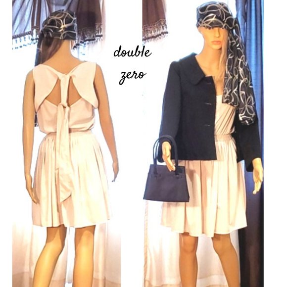 Double Zero Dresses & Skirts - ❤️HP 08/01. Double Zero Open Back Tie  Party Dress